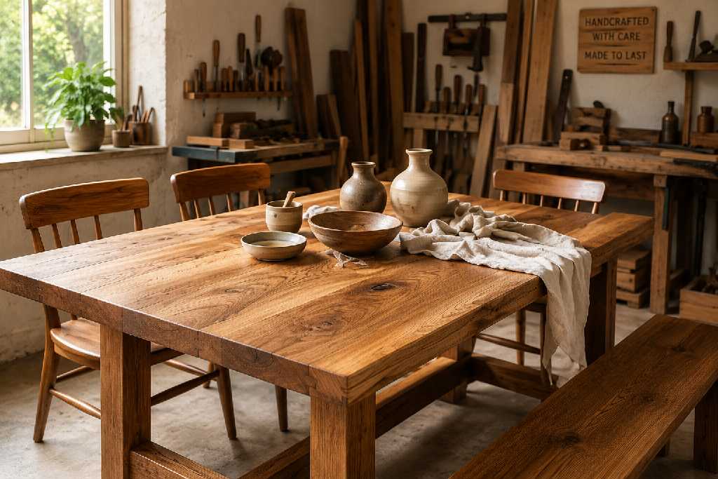 Handcrafted timber project